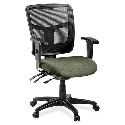 Lorell LLR8620185 ErgoMesh Series Managerial Mesh Mid-Back Chair