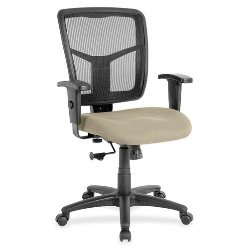 Lorell LLR8620987 Ergomesh Managerial Mesh Mid-back Chair