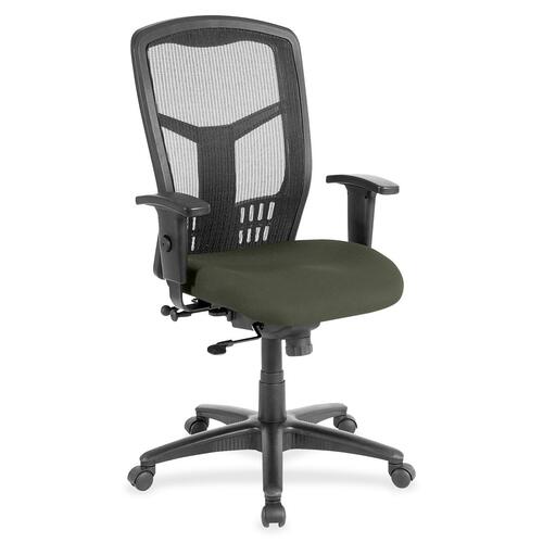 Lorell LLR8620567 Executive Mesh High-back Swivel Chair