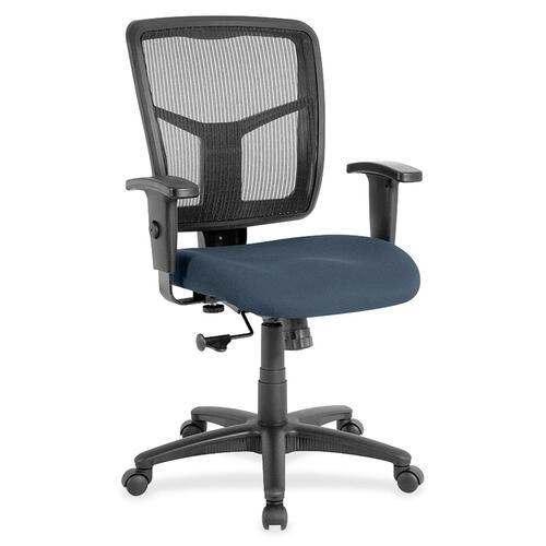 Lorell LLR8620984 Ergomesh Managerial Mesh Mid-back Chair