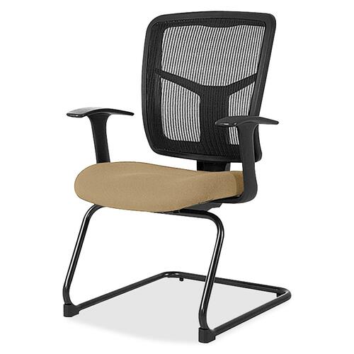 Lorell LLR8620262 ErgoMesh Series Mesh Back Guest Chair with Arms
