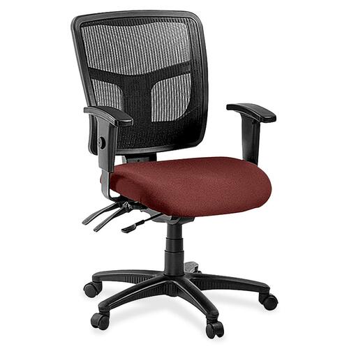 Lorell LLR8620147 ErgoMesh Series Managerial Mesh Mid-Back Chair
