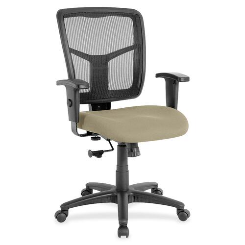 Lorell LLR8620945 Ergomesh Managerial Mesh Mid-back Chair