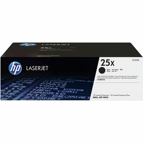 HP HEWCF325X 25X (CF325X) Original Laser Toner Cartridge - Single Pack - Black - 1 Each