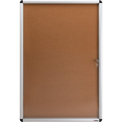 Lorell LLR42706 Enclosed Cork Bulletin Board