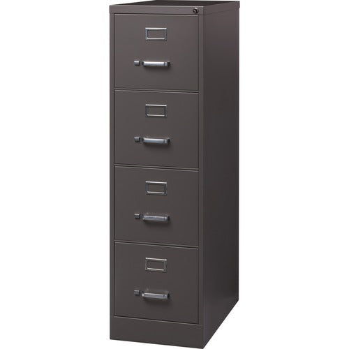 Lorell LLR60155 Fortress Series 26-1/2" Commercial-Grade Vertical File Cabinet