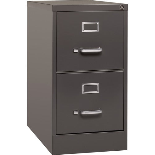 Lorell LLR60156 Fortress Series 26-1/2" Commercial-Grade Vertical File Cabinet