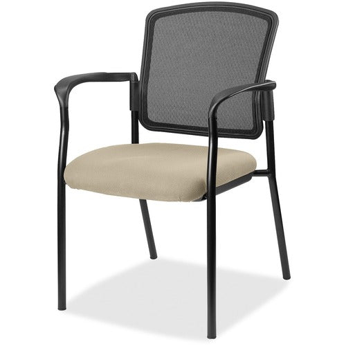Lorell LLR2310087 Mesh Back Stackable Guest Chair