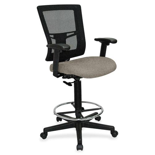 Lorell LLR4310051 Mesh Back Drafting Stool