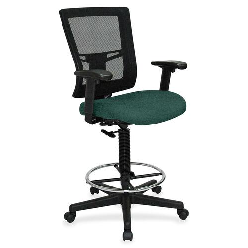Lorell LLR4310042 Mesh Back Drafting Stool