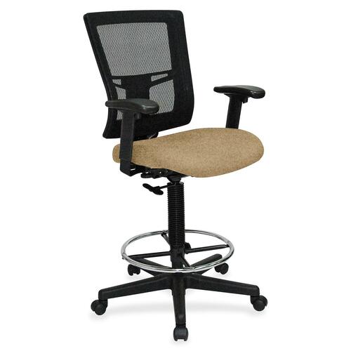 Lorell LLR4310062 Mesh Back Drafting Stool