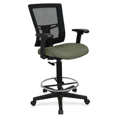 Lorell LLR4310085 Mesh Back Drafting Stool