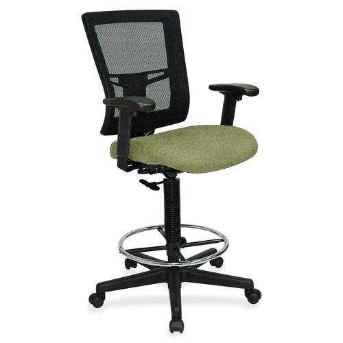 Lorell LLR4310048 Mesh Back Drafting Stool
