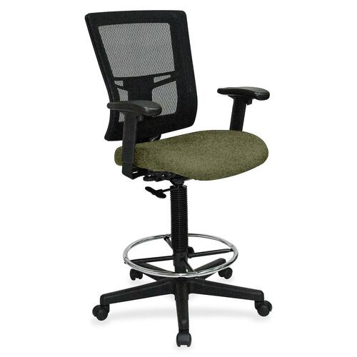 Lorell LLR4310034 Mesh Back Drafting Stool