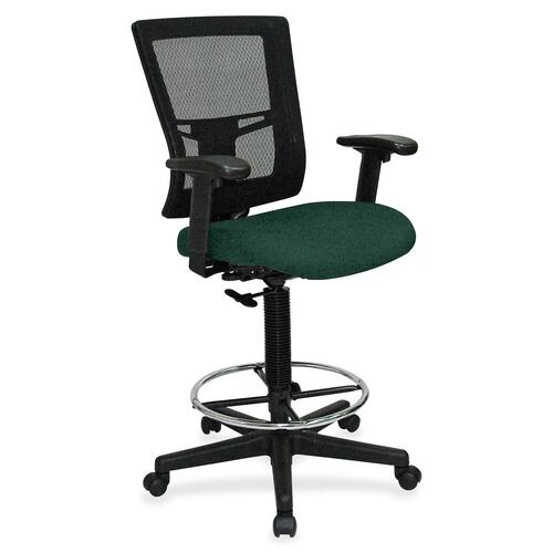 Lorell LLR4310050 Mesh Back Drafting Stool