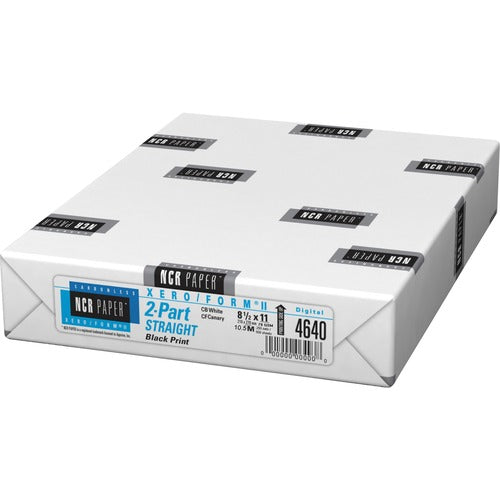 NCR Paper NCR4640 Xero/Form II Carbonless Paper Sheets - White/Yellow