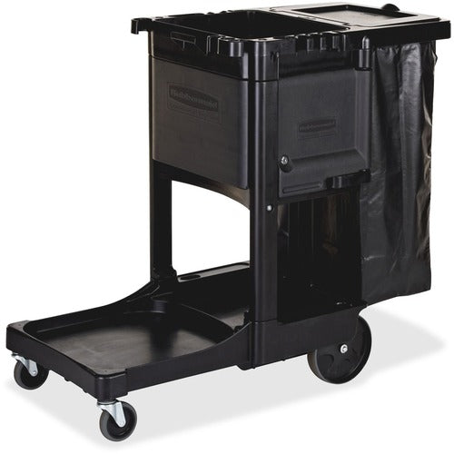 Rubbermaid Commercial RCP1861430 Executive Janitor Cleaning Cart