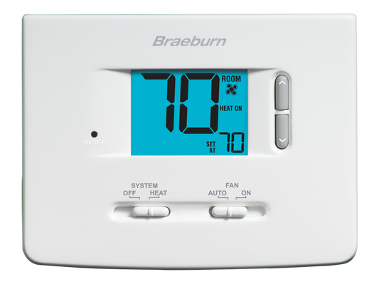 Braeburn 1025NC Non-Programmable Heat Only