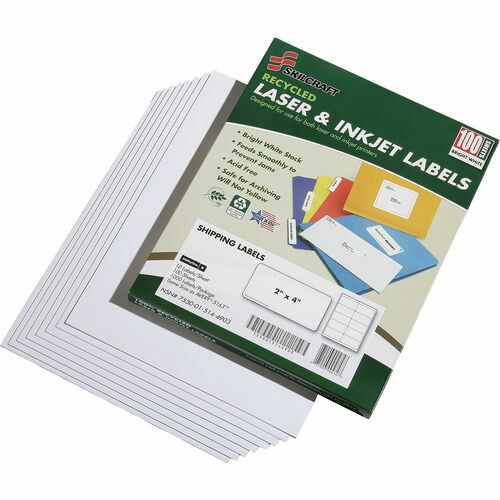 SKILCRAFT® NSN5144903 SKILCRAFT Recycled Address Labels