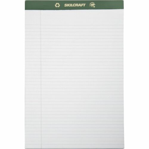 SKILCRAFT® NSN5169626 Chlorine-Free Writing Pads