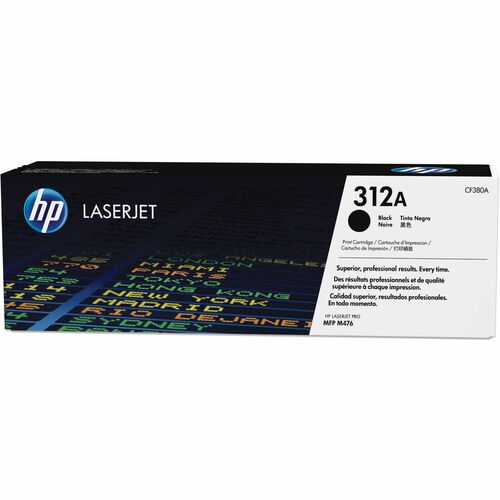 HP HEWCF380A 312A Original Laser Toner Cartridge - Black - 1 Each
