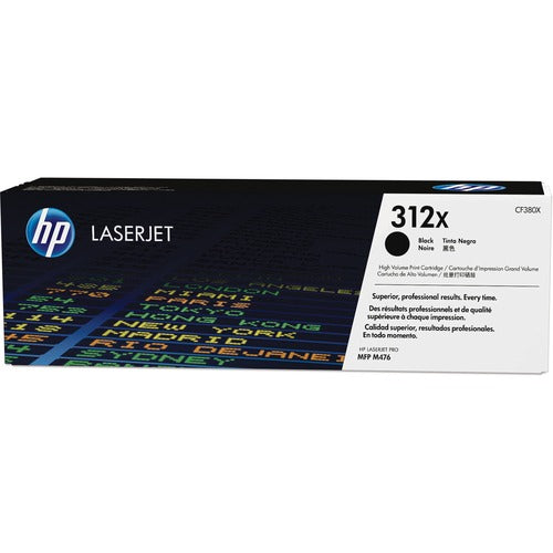 HP HEWCF380X 312X (CF380X) Original Laser Toner Cartridge - Single Pack - Black - 1 Each