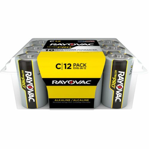 Rayovac RAYALC12PPJ Ultra Pro Alkaline C Batteries