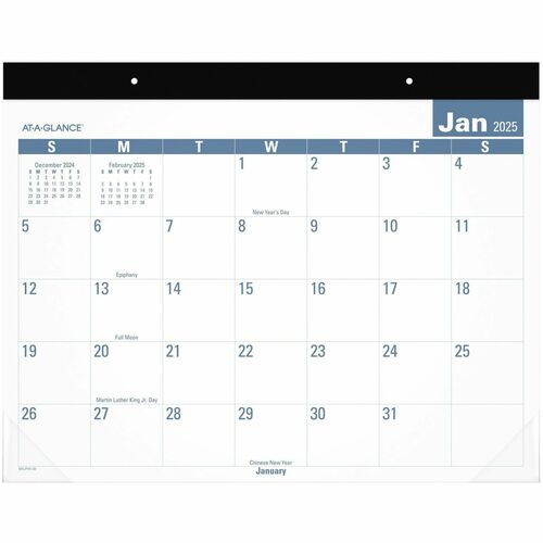 At-A-Glance AAGSKLP2432 Easy to Read Desk Pad
