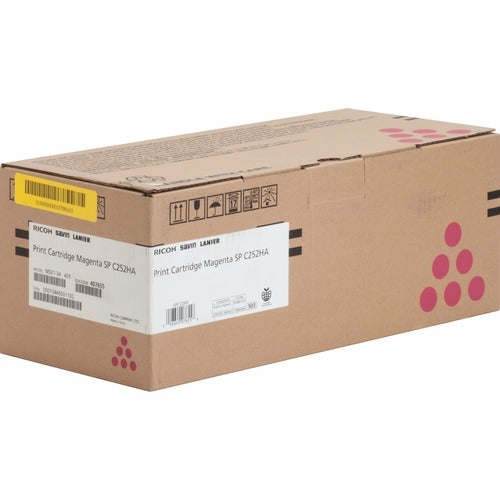Ricoh RIC407655 SP C252HA Original Laser Toner Cartridge - Magenta - 1 Each