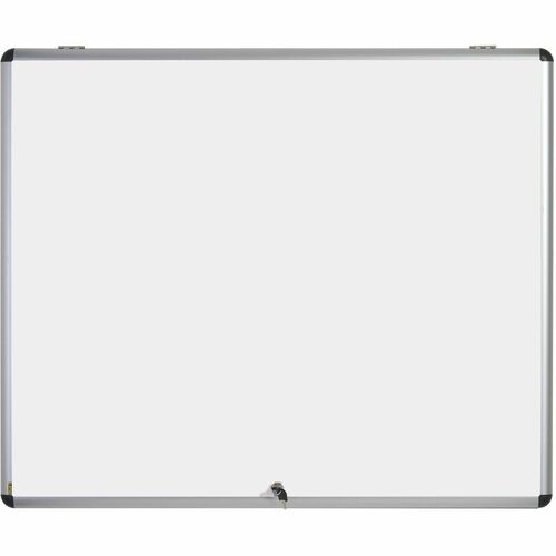 MasterVision BVCVT380109150 SlimLine Enclore Hinged Magnetic Indoor Glazed Case