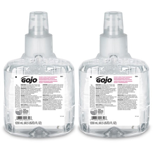 Gojo® GOJ191102CT LTX-12 Clear Mild Foam Handwash Refill