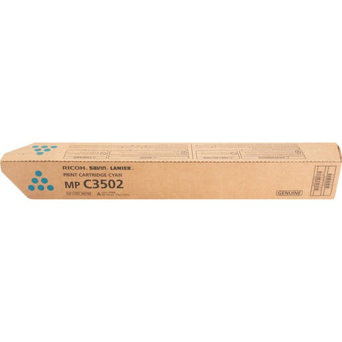 Ricoh RIC841738 Original Laser Toner Cartridge - Cyan - 1 Each