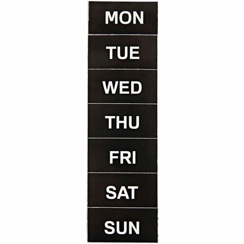 MasterVision BVCFM1007 Magnetic Weekday Calendar Characters