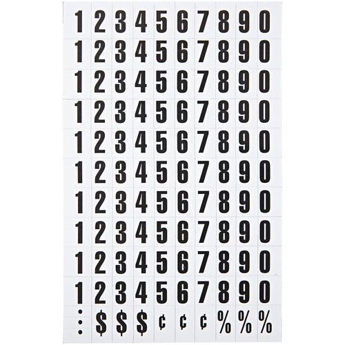 MasterVision BVCKT2020 Magnetic numbers