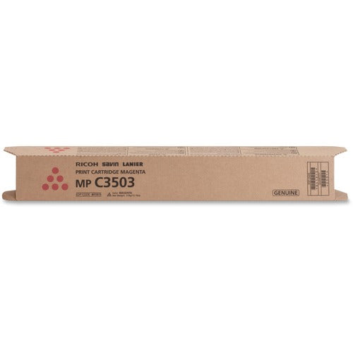 Ricoh RIC841815 Ricoh Original Toner Cartridge - Magenta - Laser - 18000 Page - 1 Each