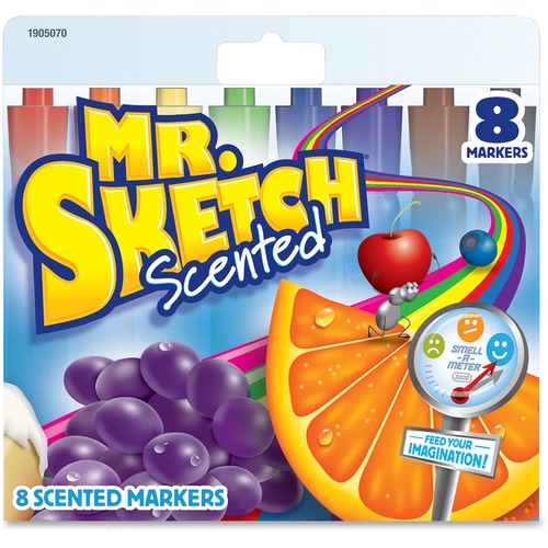 Mr. Sketch SAN1905070 Scented Watercolor Markers