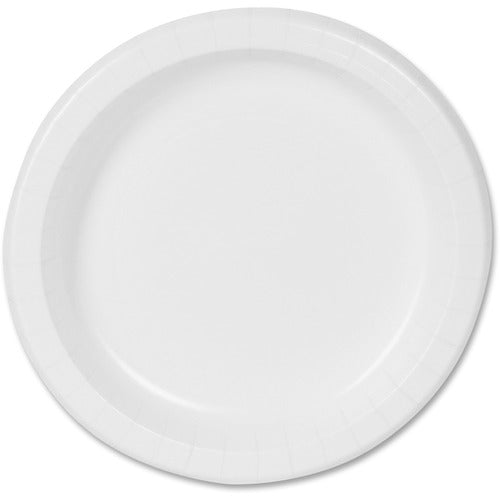 Dixie Basic® DXEDBP09W 8-1/2" Lightweight Paper Plates by GP Pro