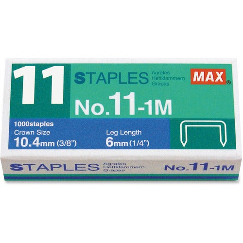 MAX MXBNO111M No. 11-1M Staples