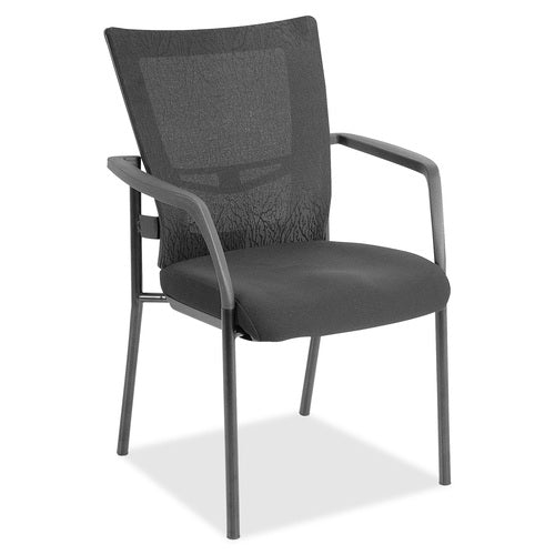 Lorell LLR85566 Mesh Back Guest Chair
