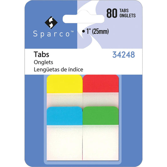 Sparco SPR34248 1" Durable Tabs