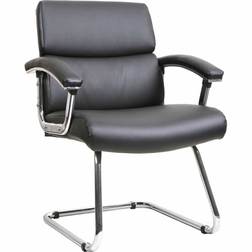 Lorell LLR20019 Padded Arm Guest Chair