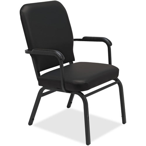 Lorell LLR59600 Oversize Stack Chairs with Arms