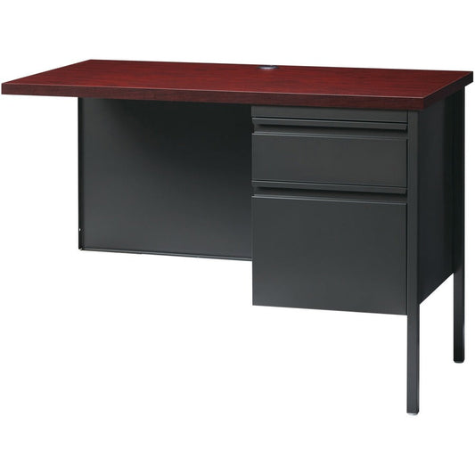Lorell LLR60922 Fortress Series Right-Pedestal Return