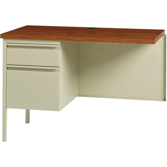 Lorell LLR60923 Fortress Series Left-Pedestal Return