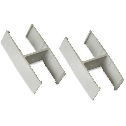 Lorell LLR90259 180-degree Straight Panel Connectors
