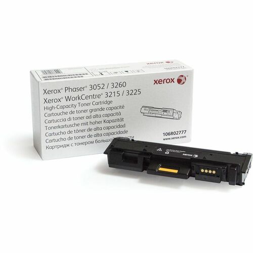 Xerox XER106R02777 Original Toner Cartridge - Black - Laser - High Yield - 3000 Page - 1 Each