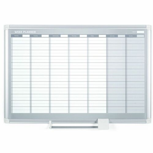 MasterVision BVCGA0396830 Dry-erase Magnetic Planning Board
