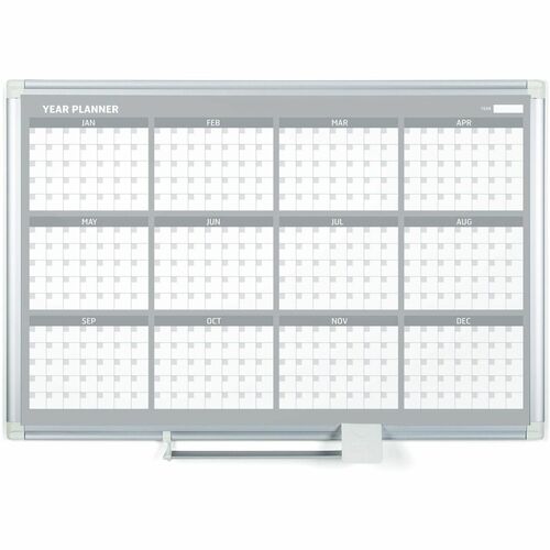 MasterVision BVCGA05106830 48" 12-month Calendar Planning Board