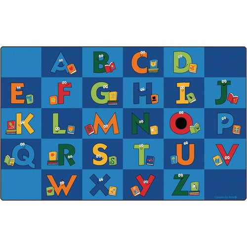Carpets for Kids® CPT6234 Premium Reading Letters Library Rug