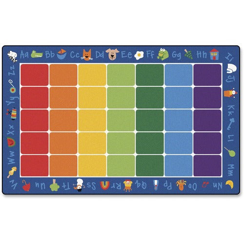 Carpets for Kids® CPT9612 Premium Fun With Phonics Rectangle Rug